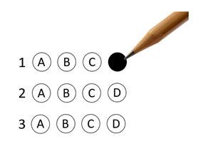 sample of a bubble sheet